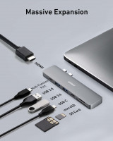 HUB USB-C 7X1 PARA MACBOOK