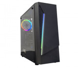 GABINETE GAMER SATELLITE 1102K /ATX/1 COOLER RGB-PRETO