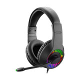 HEADSET GAMER T-DAGGER CASPIAN - PRETO (T-RGH211)