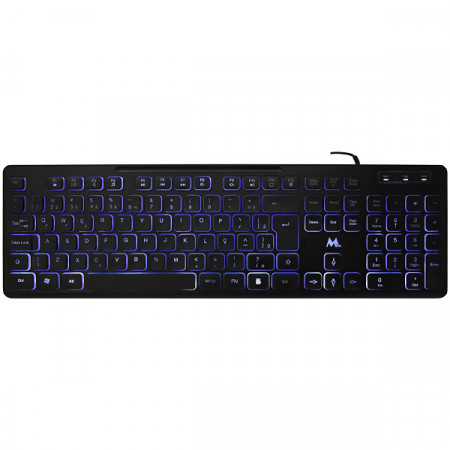 Anúncio: TECLADO MTEK KB7269L-PT{PORTUGUES} ABNT USB LIGHT