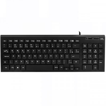 Anúncio: TECLADO MTEK KB8501C-PT{PORTUGUES} ABNT USB SLIM