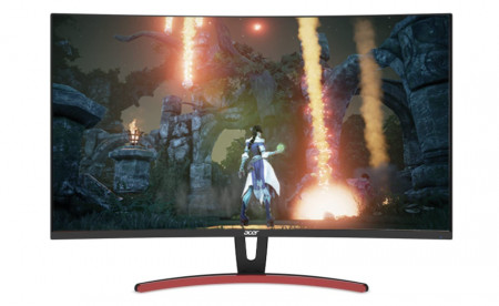 Anúncio: MON 31.5"ACER ED323QUR ABIDPX WQHD HDMI/DP/CURVED/4K/AMD FREESYNC/4MS-PRETO