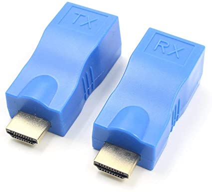 Anúncio: ADAPTADOR HDMI P/ RJ45P X2 EXTENSOR 30M MTS 1080