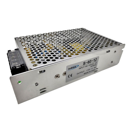 Anúncio: FONTE CENTRALIZADORA 12V 5A 60W S-60-12 IURON