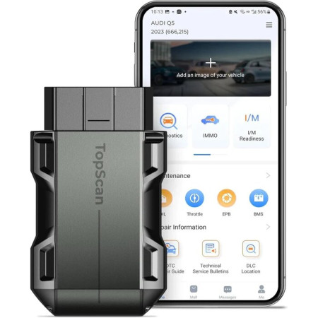 Anúncio: SCANNER VEHICULAR BLUETOOTH ANDROID/IOS TOPSCAN TOPDON OBD2 scaner escaner