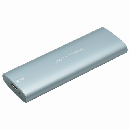 Anúncio: Gaveta para HD SSD M.2 SHL-R320 Nvme / Type-C - Cinza