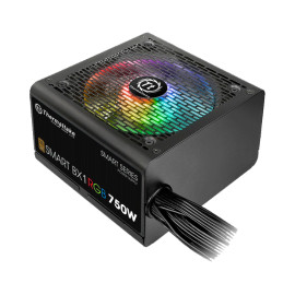 Anúncio: FONTE 750W THERMAL 80PLUS BRONZE SMART/RGB BX1 PS-SPR-0750NHFABU-1
