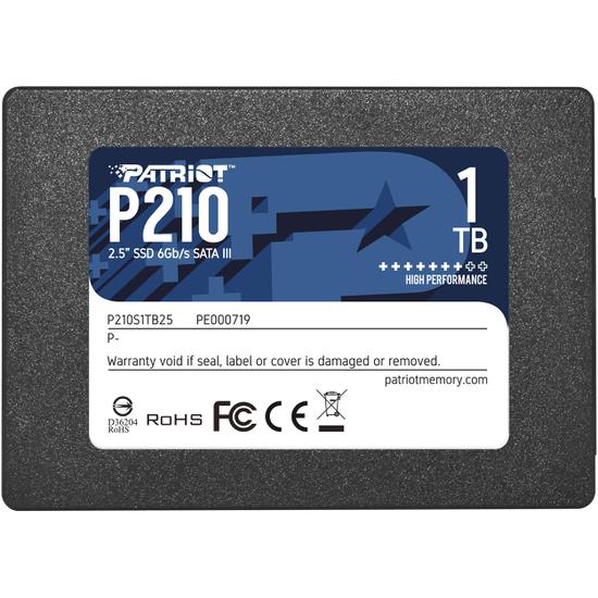 Anúncio: SSD Patriot 1TB P210 2.5 SATA 3 - P210S1TB25
