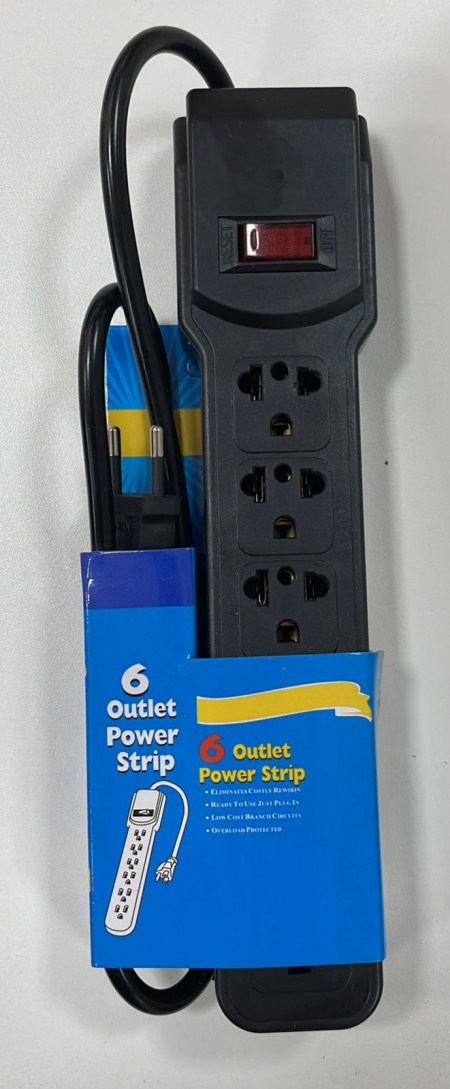 Anúncio: FILTRO DE LINEA 6 CONECTOR POWER STRIP