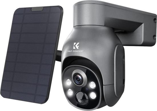 Anúncio: Camera de Seguranca Solar K&amp;F Concept F8 (Eu) 4G Lte (BR)