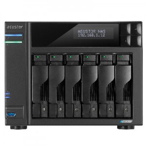 Anúncio: SERVIDOR NAS ASUSTOR AS6706T QC 2.0/6BAY/8GB/4 M.2/2-GBLAN/HDMI/2USB3.2