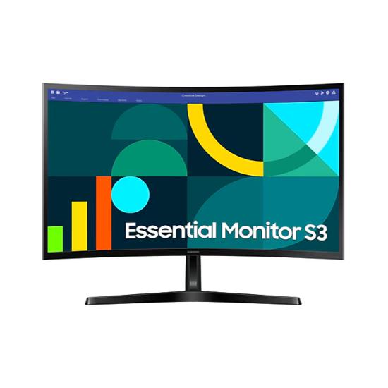 Anúncio: MONITOR 27 SAMSUNG ESSENTIAL LS27D366GANXZA CURVED 100HZ VGA/HDMI