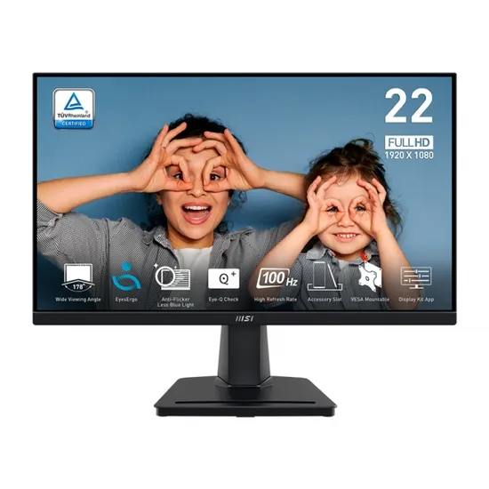 Anúncio: Monitor 22 MSI Pro MP225V FHD/ HDMI/ VGA/ 100HZ/ Preto