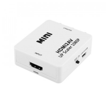 Anúncio: CONVERSOR AV RCA PARA HDMI 1080P AV2HDMI - BRANCO
