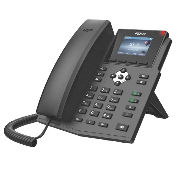 Anúncio: FANVIL TELEFONE X3SP IP 2 LINHAS SIP POE LCD COLOR