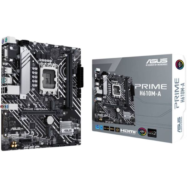 Anúncio: MB ASUS PRIME LGA1700 H610M-A DDR5 S/V/R/HDMI/M.2
