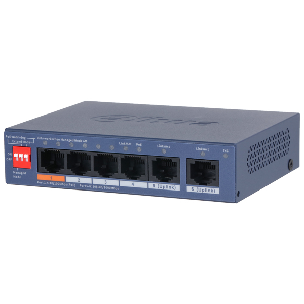 Anúncio: SWITCH DAHUA DH CS4010-8ET2GT-60 8PTOS POE
