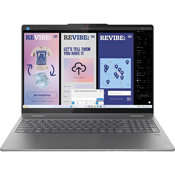 Anúncio: NB/TAB LENOVO YOGA 7 16ILL10 83JT0047US ULTRA 7-256V 2.2GHZ/ 16GB/ 512 SSD/ 16 TOUCH IPS WUXGA/ BACKLIT KEYBOARD/ LUNA GREY/ W11H