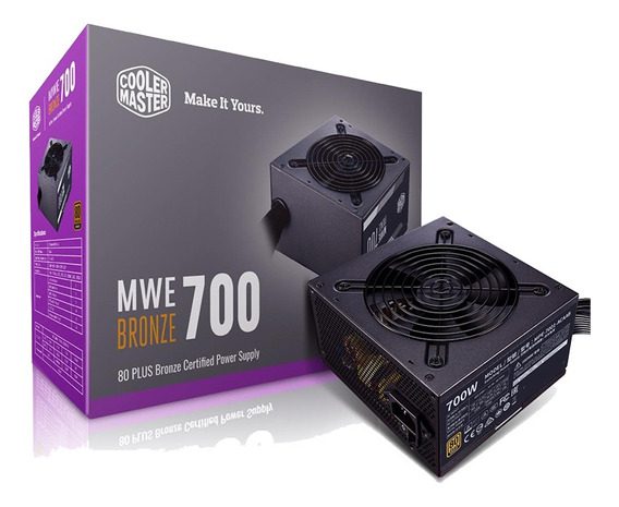 Anúncio: FONTE COOLERMASTER 700WMWE BRONCE V2