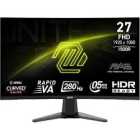 Monitor Gamer MSI Mag 276CXF 27 Full HD Curvo LCD 280HZ / 0.5MS - Preto 