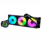 Cooler Cpu Water Lian Li Ga II Trinity SL-Inf 360 GA2T36INB Liquid, Argb, Preto, 360MM, Intel 115X/1200/1700, AMD AM4/AM5