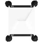 SUPORTE VENTOSA PARA STARLINK MINI - PRETO	