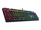 TECLADO RAZER USB BLACKWIDOW V4 X MECHANICO GAMING GREEN SWITCH US RZ03-04700200-R3U1 
