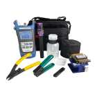 KIT TESTER TESTADOR FIBRA OPTICA 7 ITEMS