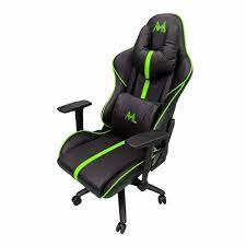 CADEIRA GAMER MTEK MK02 PRETO/VERDE