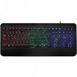 TECLADO MTEK KB7701LR-PT{PORTUGUES} ABNT USB LIGHT LED